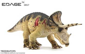 Amazon | EDAGE トリケラトプス Triceratops 植物食 三角龍 恐竜